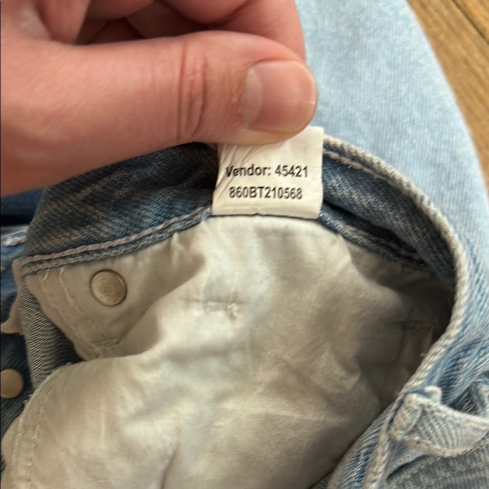 PacSun Two Toned High Rise Skinny Jeans - Picture 10 of 11
